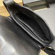 YSL Le 57 Hobo Black Shoulder Bag 24x18x5.5cm - 6