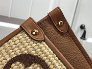 Louis Vuitton LV Raffia Onthego MM Brown 35x27x14cm - 2