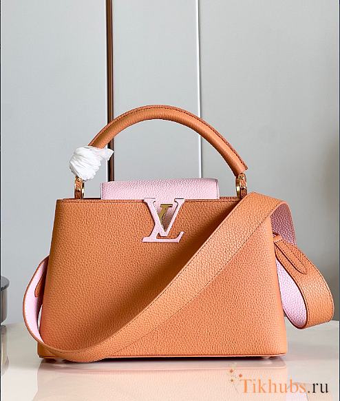 Louis Vuitton LV Capucines MM Brown 31.5cm - 1