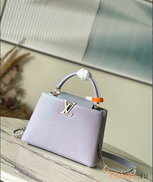 Louis Vuitton LV Capucines BB Purple Lilas 27cm - 1