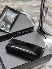 YSL Suzanne Small In Shiny Leather Black 28x14x4cm - 2