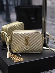 YSL Lou Camera Gold Bag 23x16x6cm - 1