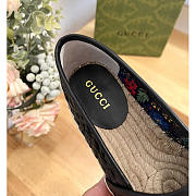 Gucci Interlocking G Espadrilles Black - 2