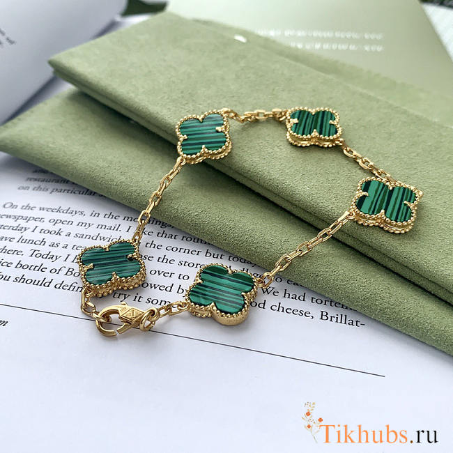 Van Cleef & ArPels Alhambra Bracelet Green - 1