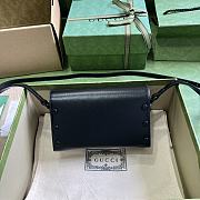 Gucci Horsebit 1955 Mini Bag Black 18x12x5cm - 3