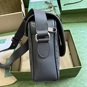 Gucci Ophidia Messenger Bag Grey 27x20x7cm - 6