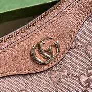 Gucci Ophidia GG Small Handbag Pink 25x15x6.5cm - 2