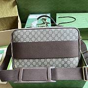 Gucci Ophidia GG Shoe Case Brown 22x36x16cm - 5