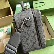 Gucci Ophidia GG Shoe Case Grey 22x36x16cm - 4