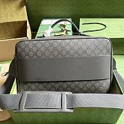 Gucci Ophidia GG Shoe Case Grey 22x36x16cm - 3