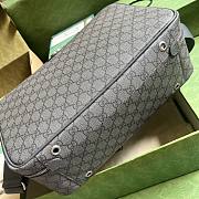 Gucci Ophidia GG Shoe Case Grey 22x36x16cm - 2