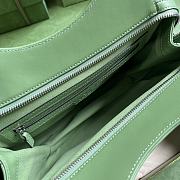 Gucci Petite GG Small Tote Green Bag 28x21x6.5cm - 4