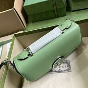 Gucci Petite GG Mini Shoulder Green Bag 21x10x5cm - 3