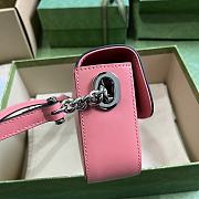 Gucci Petite GG Mini Shoulder Pink Bag 21x10x5cm - 6