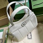 Gucci Petite GG Small Tote White Bag 28x21x6.5cm - 4