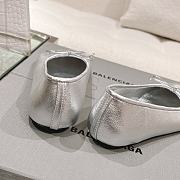 Balenciaga Women'S Anatomic Ballerina Silver - 6