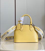 Louis Vuitton LV Alma BB Yellow 23.5 x 17.5 x 11.5 cm - 1