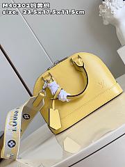 Louis Vuitton LV Alma BB Yellow 23.5 x 17.5 x 11.5 cm - 5