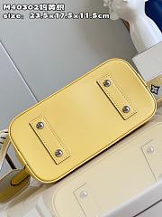 Louis Vuitton LV Alma BB Yellow 23.5 x 17.5 x 11.5 cm - 4