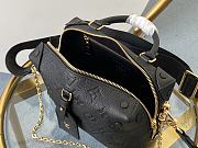 Louis Vuitton LV Petite Malle Souple Black 20x14x7.5cm - 4