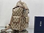 Dior Backpack Hit The Road Brown 43x51x20cm - 4