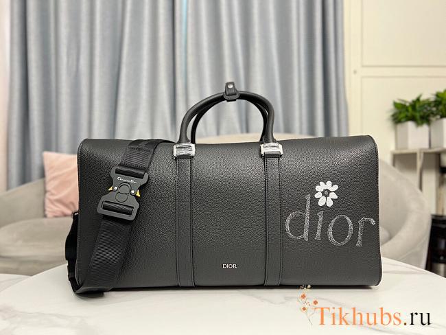 Dior By ERL Lingot 50 Bag Black Grained Calfskin 50 x 25 x 21.5 cm - 1