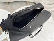 Dior By ERL Lingot 50 Bag Black Grained Calfskin 50 x 25 x 21.5 cm - 4