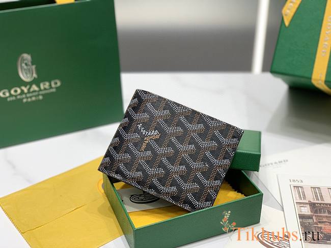 Goyard Saint-Florentin Wallet Black 10.5x2.4x12cm - 1