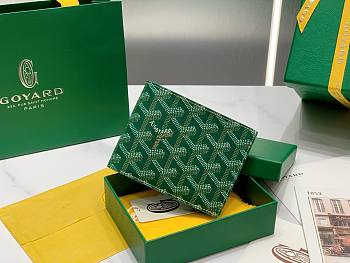 Goyard Saint-Florentin Wallet Green 10.5x2.4x12cm