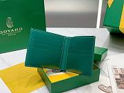 Goyard Saint-Florentin Wallet Green 10.5x2.4x12cm - 4