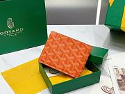 Goyard Saint-Florentin Wallet Orange 10.5x2.4x12cm - 2