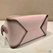 Prada Small Brushed Leather Prada Supernova Handbag Pink 25.5x13.5x18cm - 5