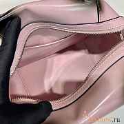 Prada Small Brushed Leather Prada Supernova Handbag Pink 25.5x13.5x18cm - 4