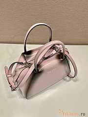 Prada Small Brushed Leather Prada Supernova Handbag Pink 25.5x13.5x18cm - 2