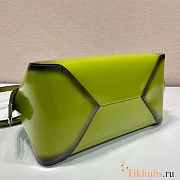 Prada Small Brushed Leather Prada Supernova Handbag Green 25.5x13.5x18cm - 6