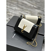 YSL Kate Small Bag In Smooth And Shiny Leather 20x13x6cm - 3