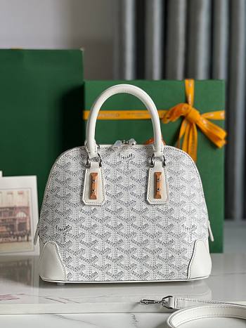 Goyard Vendome Mini Bag White 23x18.5x10.5cm