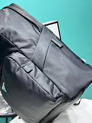 Prada Re-Nylon Saffiano Leather Backpack 39x30x17cm - 4