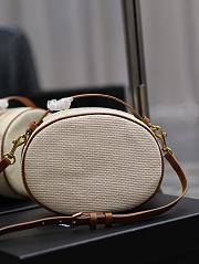 YSL Cassandra Raffia Camera Shoulder Bag 22x16.5x6cm - 5