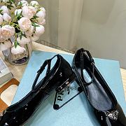 Prada Patent Leather Ballerinas Black - 3