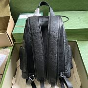 Gucci Jumbo GG Small Backpack Black 26x33x10cm - 2