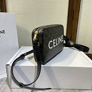 Celine Medium Messenger Bag Triomphe 23x14.5x4cm - 3