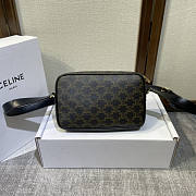 Celine Medium Messenger Bag Triomphe 23x14.5x4cm - 2