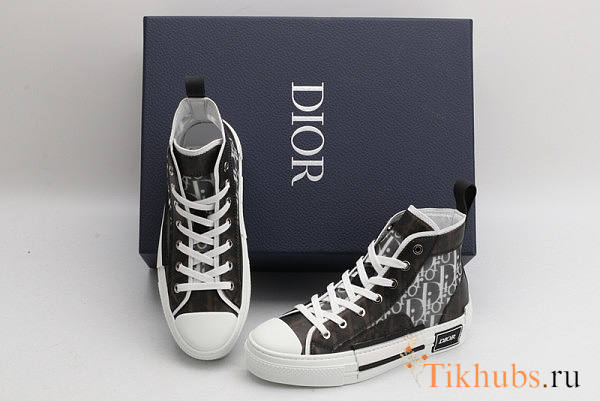 Dior B23 High-top Sneaker Black - 1