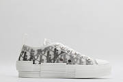 Dior B23 Oblique Low Top Sneaker Black White - 5