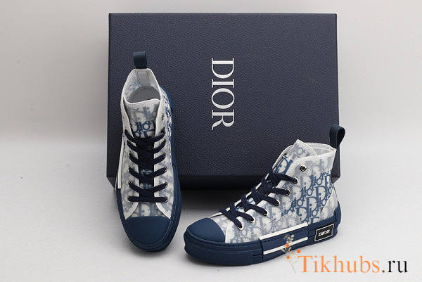 Dior B23 High-top Sneaker Blue - 1