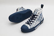 Dior B23 High-top Sneaker Blue - 3