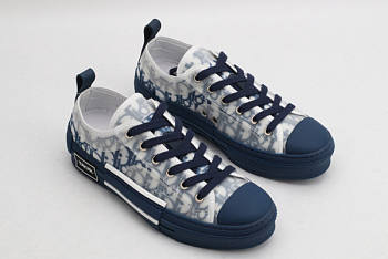 Dior B23 Oblique Low Top Sneaker Blue