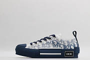 Dior B23 Oblique Low Top Sneaker Blue - 5