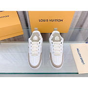 Louis Vuitton LV Skate Sneaker Beige And White - 4